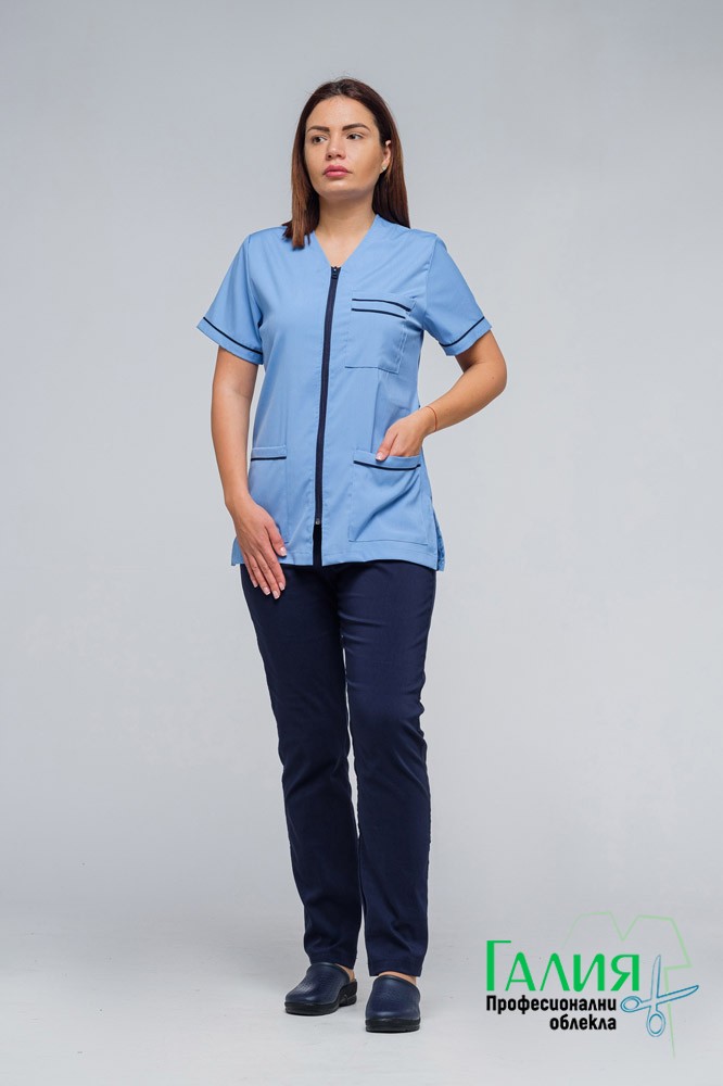 Zip tunic 614